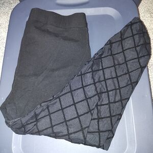 Torrid leggings with sheer design